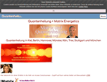 Tablet Screenshot of matrix-quantenheilung-seminar.info